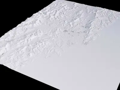 Ulsan South Korea City Landscape 3D Model 3D model