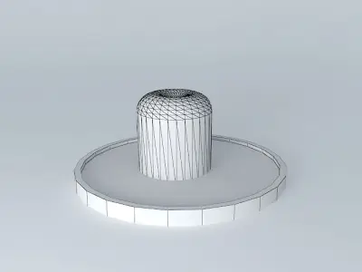 ROUND FOUNTAIN Free 3D model