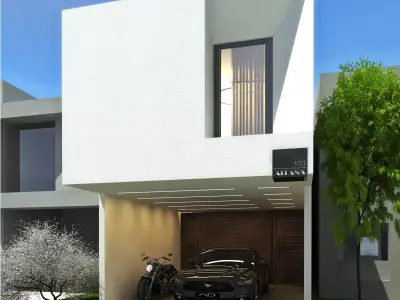 House exterior 3D model 10