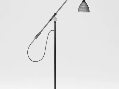 Gubi BL4 Floor Lamp 3D model