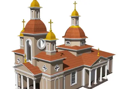 Church 3D model