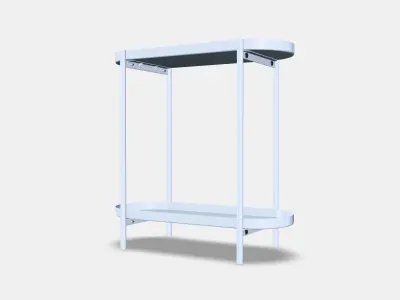 OLIVBLAD Plant stand 3 Low-poly 3D model