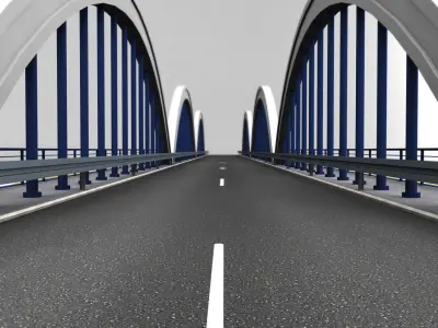 Arch Bridge 3D model purchase