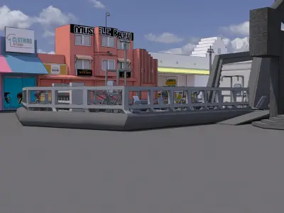 Muscle Beach Venice California  3D model