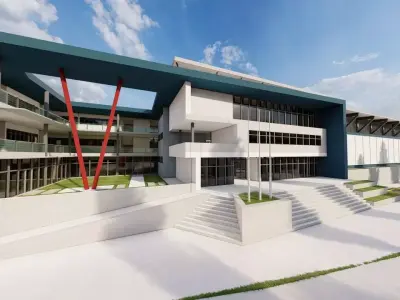 School-University- High School 3D model