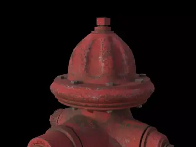 water hydrant 3D model purchase