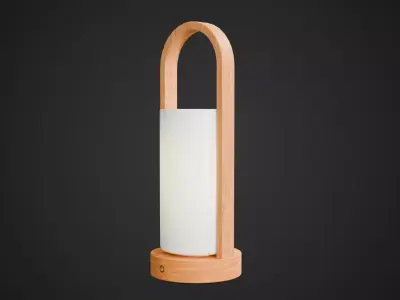 Evie Table Lamp Low-poly 3D model