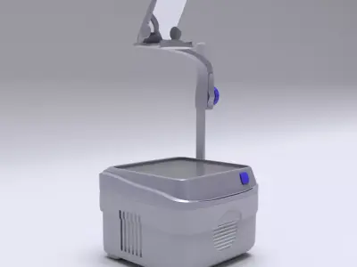 Overhead Projector 3D model