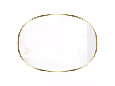 Mirror in a metal frame GZ-M1081 3D model