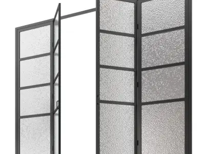 Sliding doors 3D model