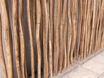 Branch decor wall 3D model