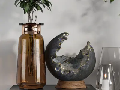 SET DECORTIVE 09 3D model