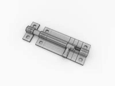 Door Latch 3D model