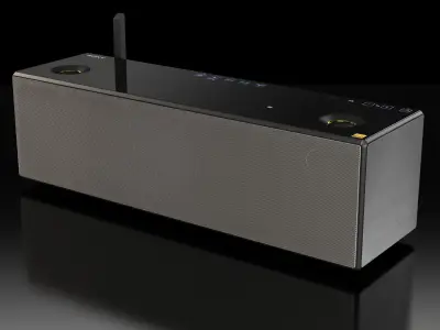 Sony SRS-X99 portable bluetooth speaker Low-poly 3D model