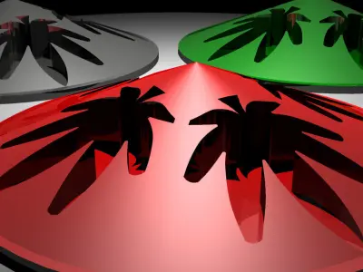 A cannabis themed door stop 3D print model