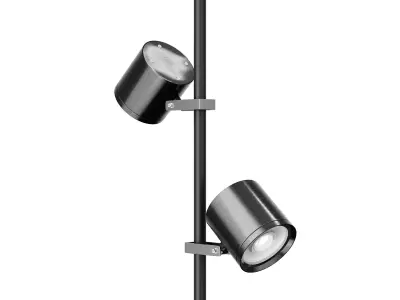 Street lamp 3d model Low-poly 3D model