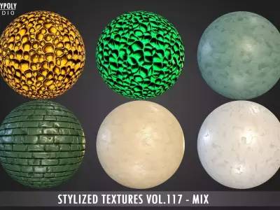 Mix Vol 117 - Stylized Textures Texture
