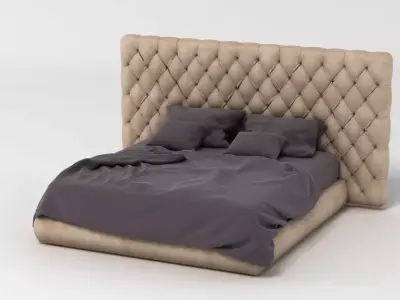 Baxter Bed 002 3D model