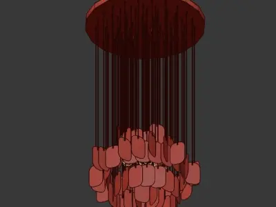 GRAVITY CHANDELIER 3D model
