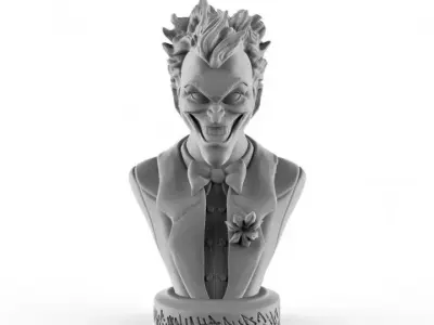 Joker Bust 3D print model