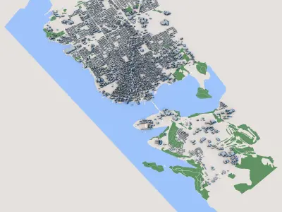 Kingston City Canada 3D model