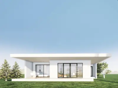 Bungalow model 01 3D model