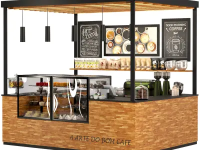 Cafe 52 3D model