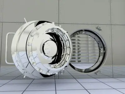 Bank Vault  3D model