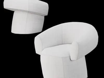 Lounge chair 2 3D model