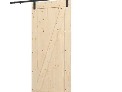 Merry Products Barn Door 2 in 1 3D model