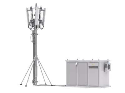 Cell Phone Tower 1 3D model