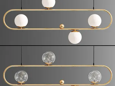 Multiple Ceiling Light 3D model
