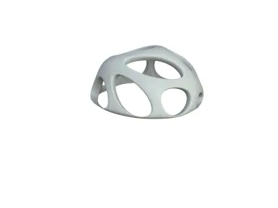SciFi Cube Object No 55581 Low Poly Shape Low-poly 3D model