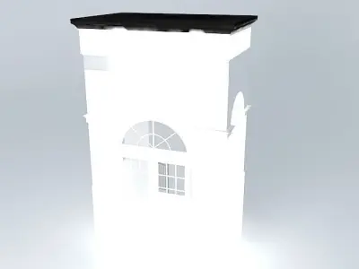 Arched Entry Free 3D model