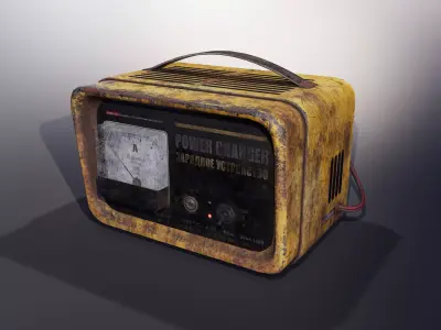 Power Charger - rc - PBR Low-poly 3D model