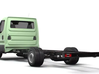 Iveco Daily Single Cab L5 Chassis 2026 3D model