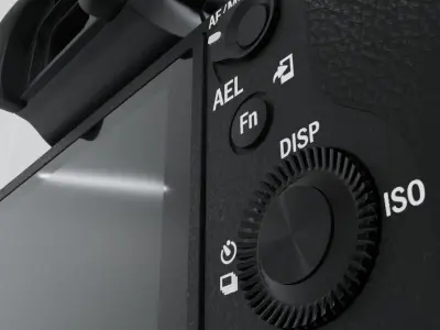  Sony Alpha 7 II with FE 28-70mm Lens Kit 3D model 3D model