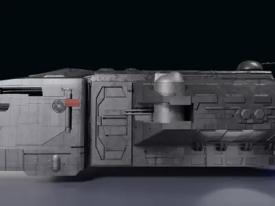 stars wars trexler 906 armored-marauder Low-poly 3D model