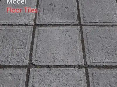 Ultra realistic Tiles Floor Scan 3D model