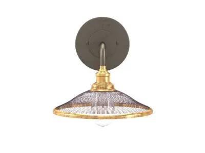 Hinkley Lighting RIGBY Vintage Industrial Wall Light 3D model