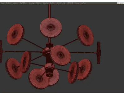 DAMIANA CH Low-poly 3D model