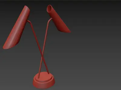 FRANCA DOUBLE PIVOTING TASK LAMP 3D model