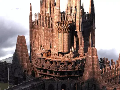Magna Carter Fortress 2  3D model