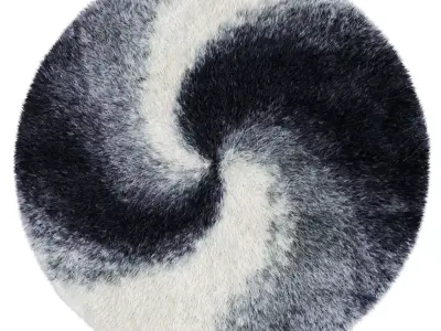 Abstract Indoor Rug 3D model