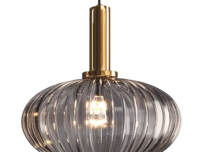 Pendant lamp IRIS C Low-poly 3D model