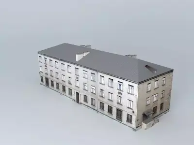 Riga Ieriku street 20 Free 3D model