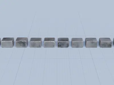 Stone Block Pack Vol 01 - Variant 05 Low-poly 3D model