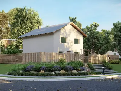 Modern House 011 3D model