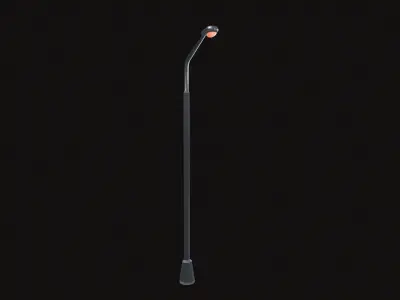 Lamp Post Low-poly 3D model purchase