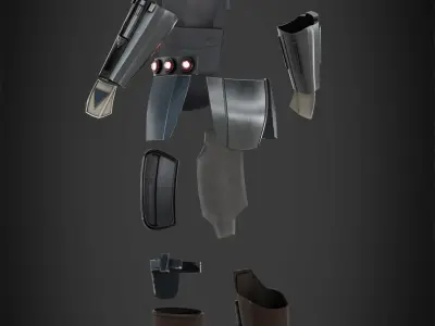 The Mandalorian Mando Armor for Cosplay 3D print model